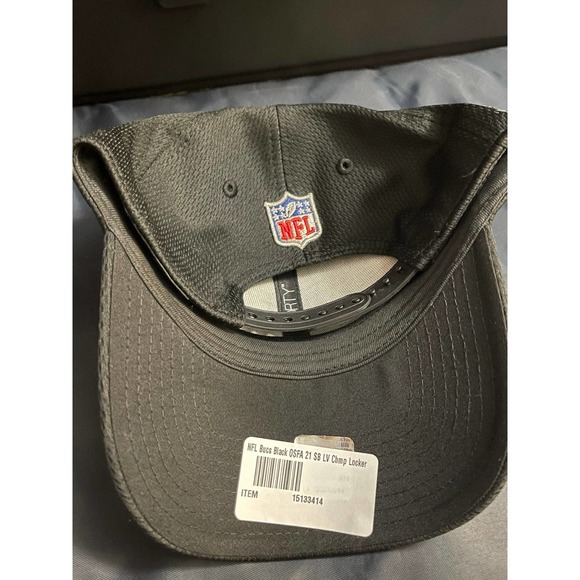 Tampa Bay Buccaneers New Era SUPER BOWL LV CHAMPS "Locker-Room" 9FORTY Hat Black - Picture 3 of 5